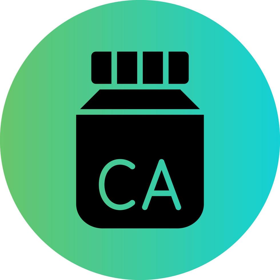 Calcium Vector Icon Design
