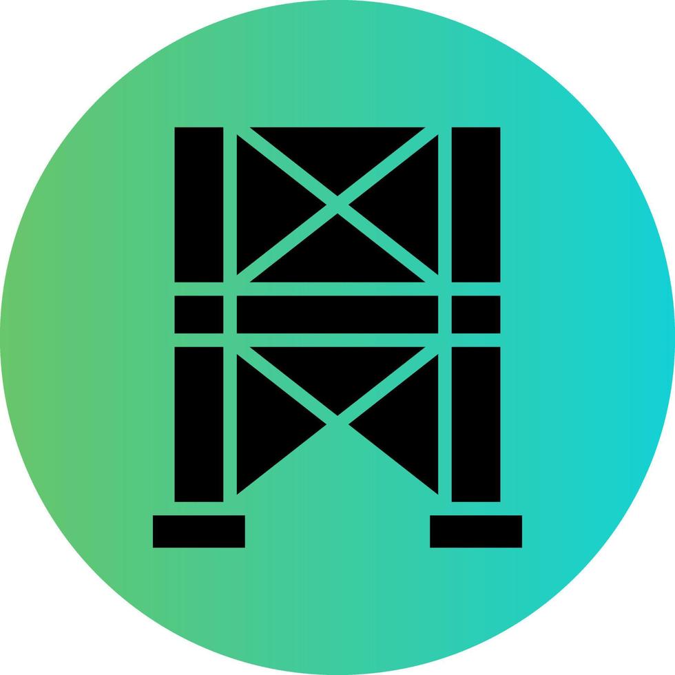 Scaffolding Vector Icon Design
