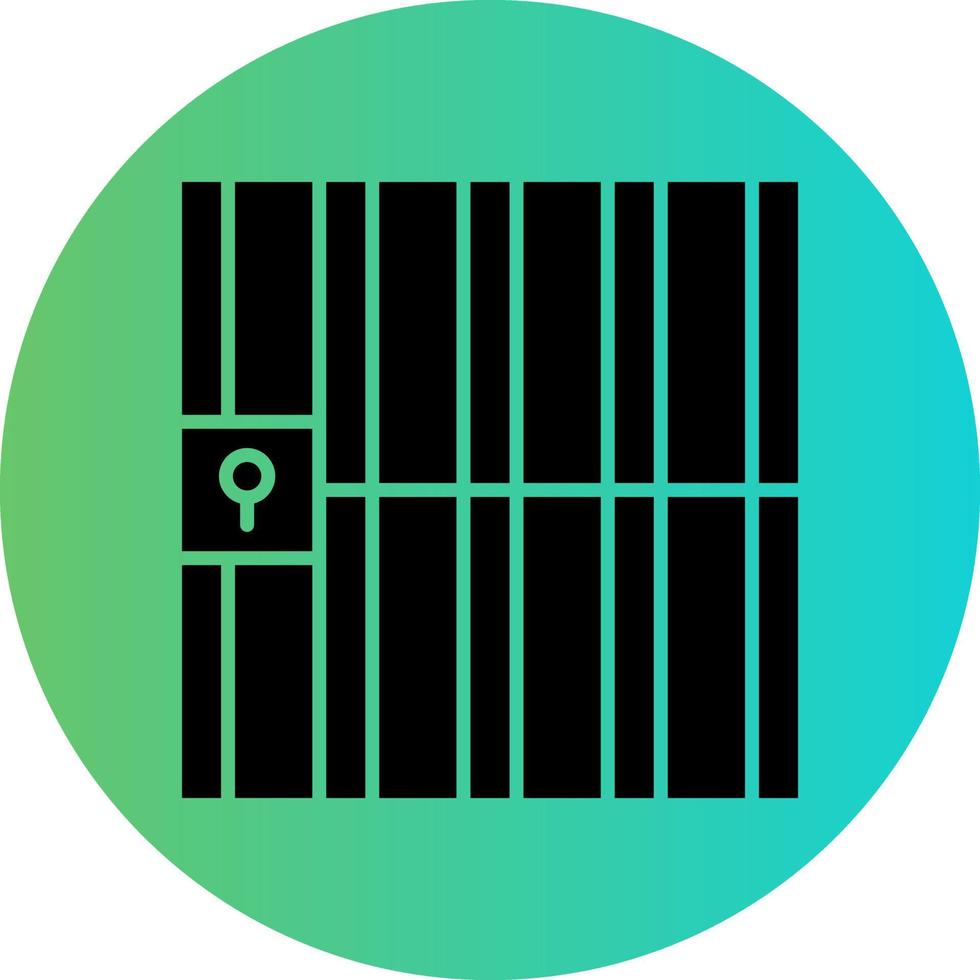 Jail Vector Icon Design