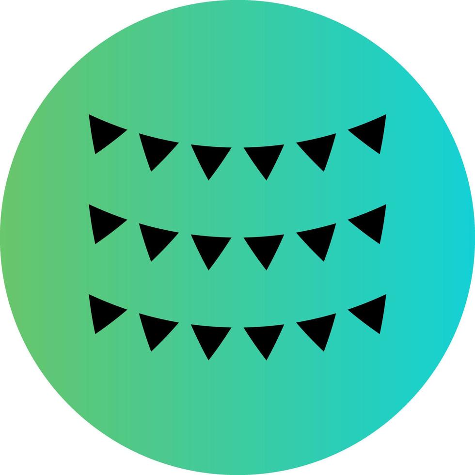 Garlands Vector Icon Design