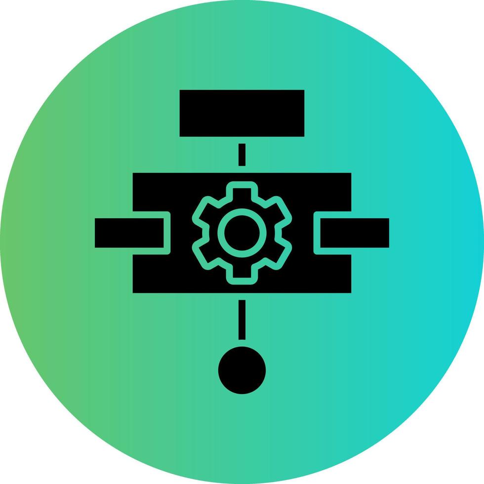 Algorithm Vector Icon Design