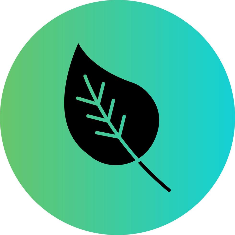 diseño de icono de vector de hoja