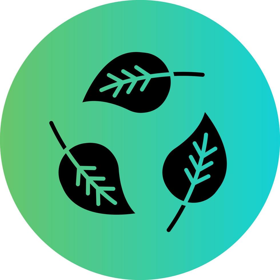 Leaf Recycle Vector Icon Design