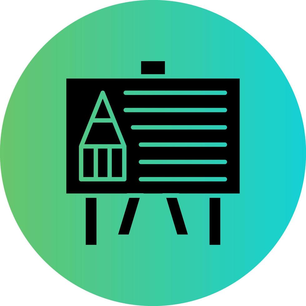 Presentation Vector Icon Design