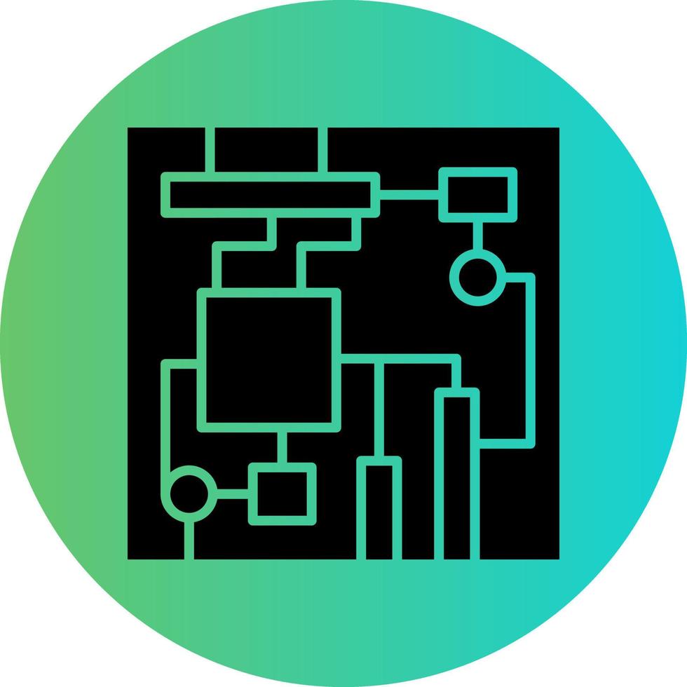 Motherboard Vector Icon Design