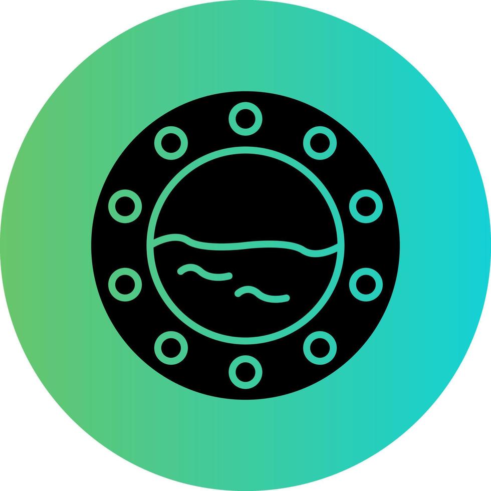 Porthole Vector Icon Design