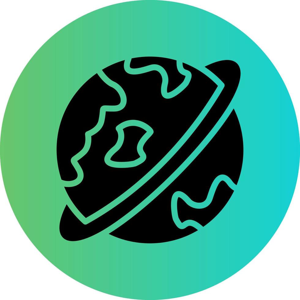 Uranus Vector Icon Design