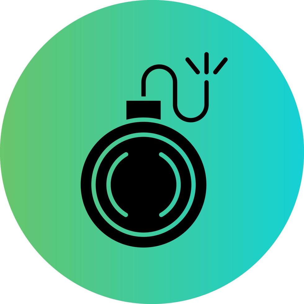 Bomb Vector Icon Design