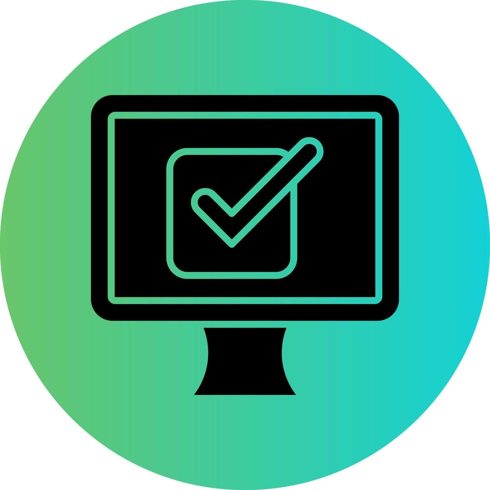Check Box Vector Icon Design