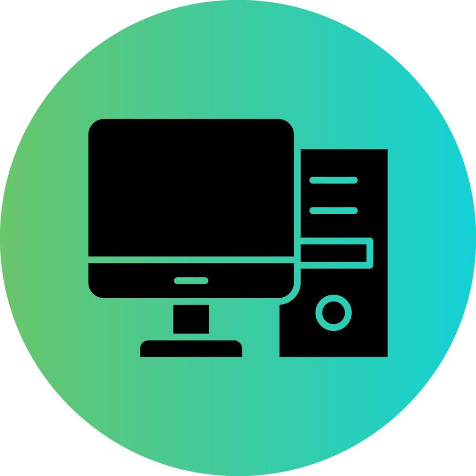 Computer Vector Icon Design