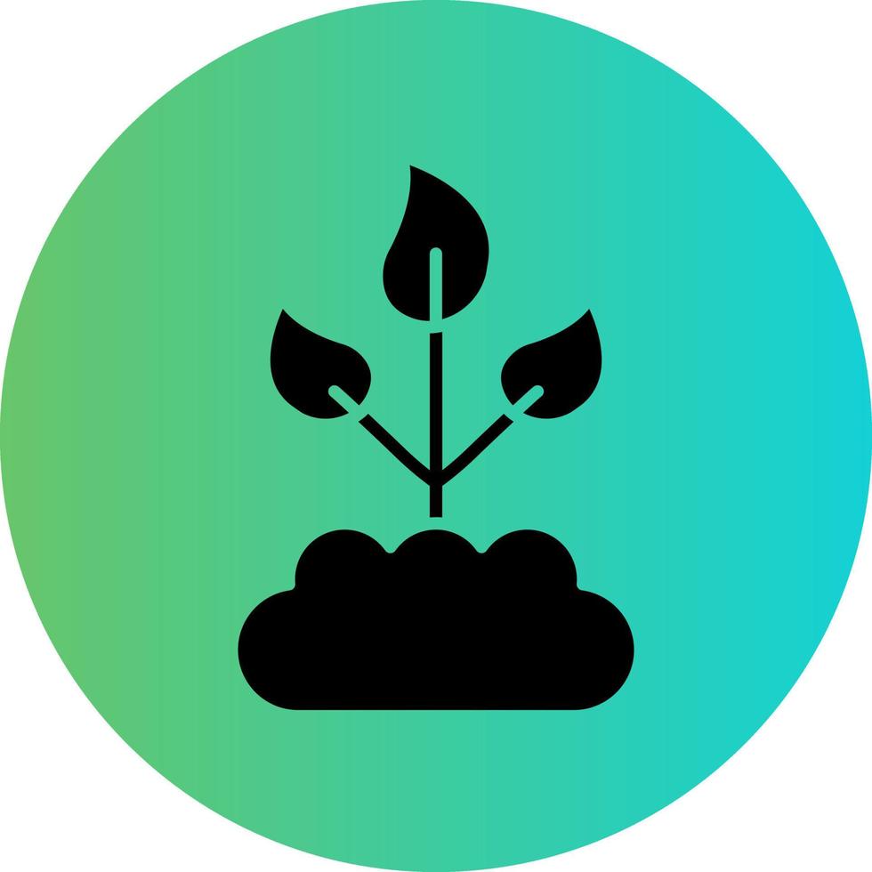 Sprout Vector Icon Design