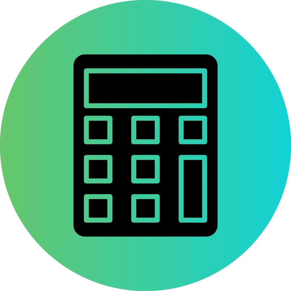 Calculator Vector Icon Design
