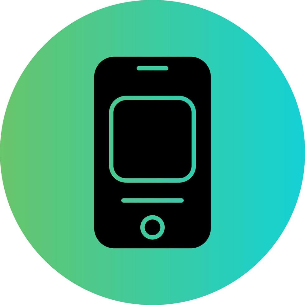 Mobile App Vector Icon Design