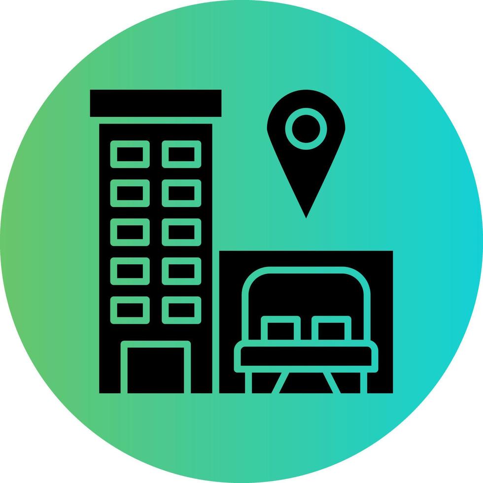 Accommodation Vector Icon Design