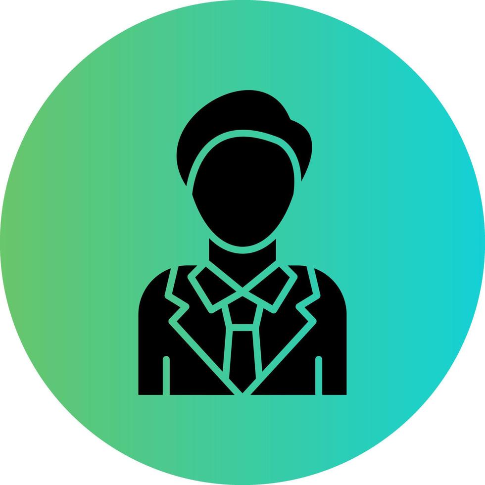 Groom Vector Icon Design
