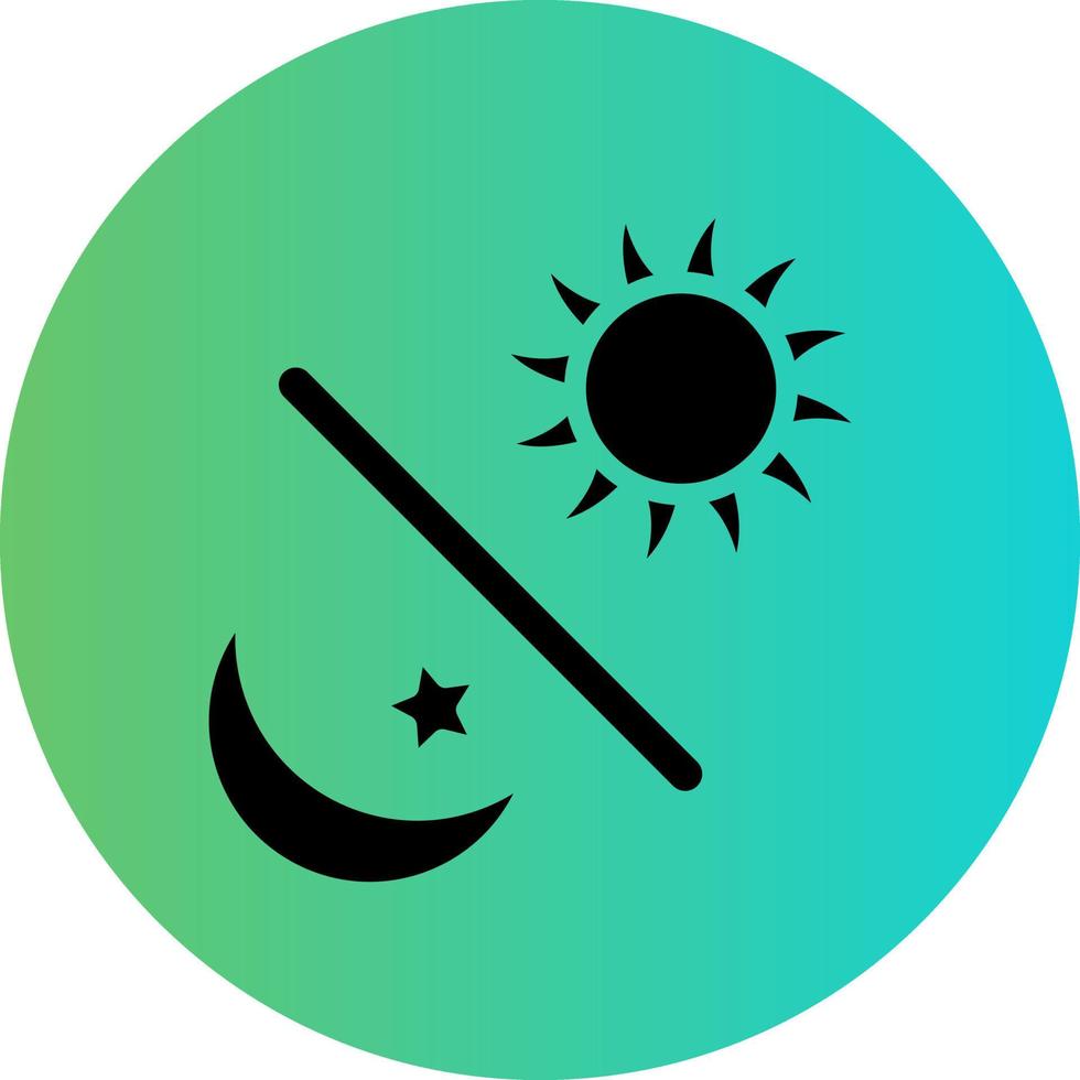Day and Night Vector Icon Design