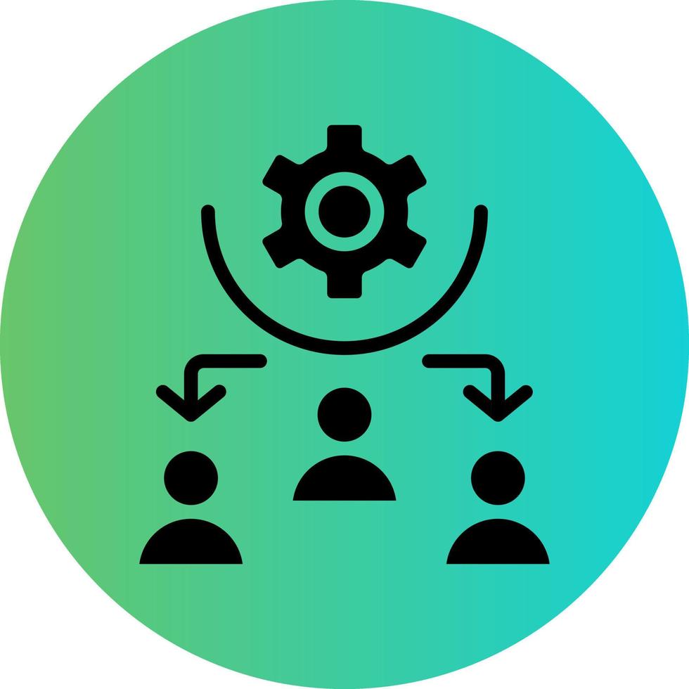 Delegate Vector Icon Design