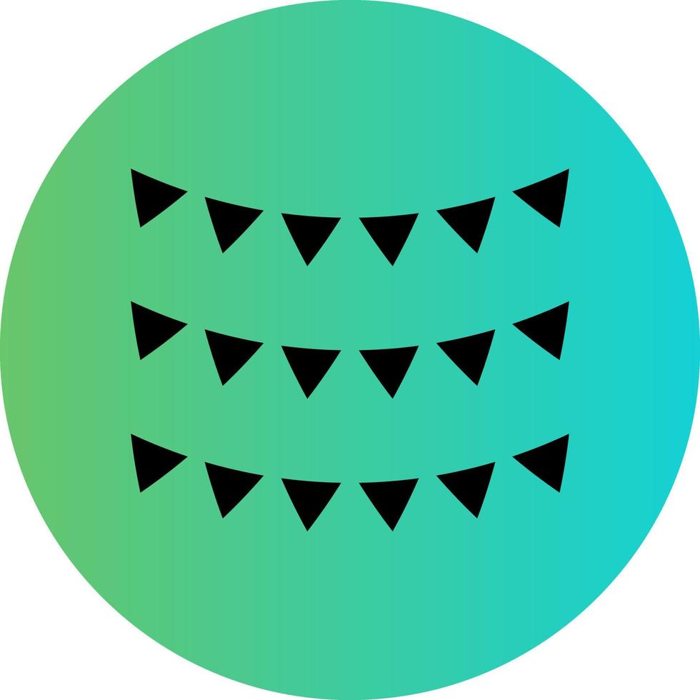 Garland Vector Icon Design