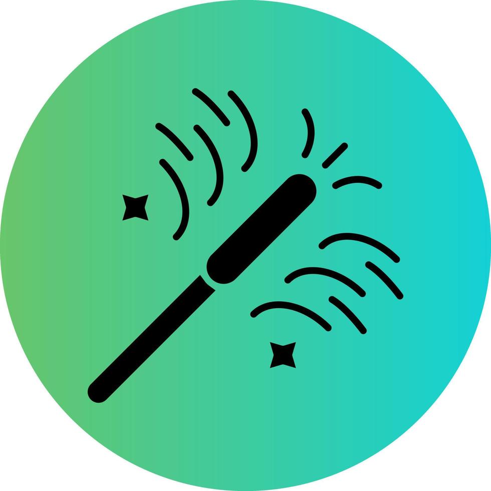 Sparkler Vector Icon Design