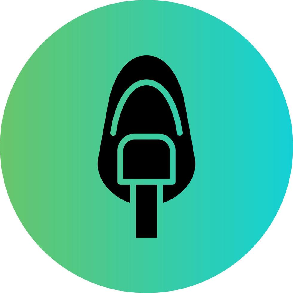 Oxygen Mask Vector Icon Design