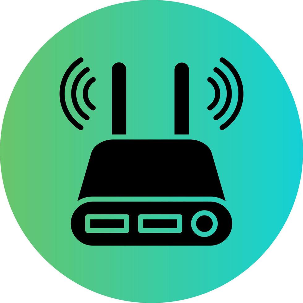 Modem Vector Icon Design