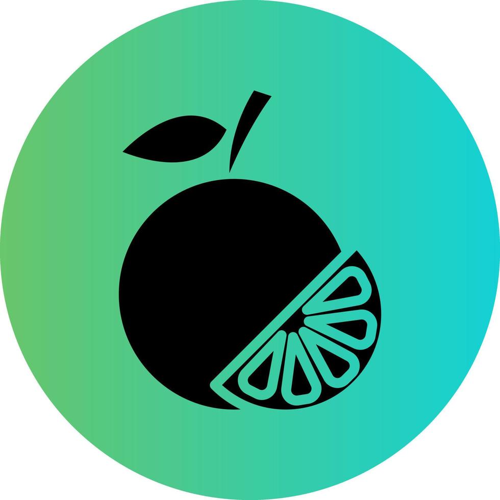 Orange Vector Icon Design