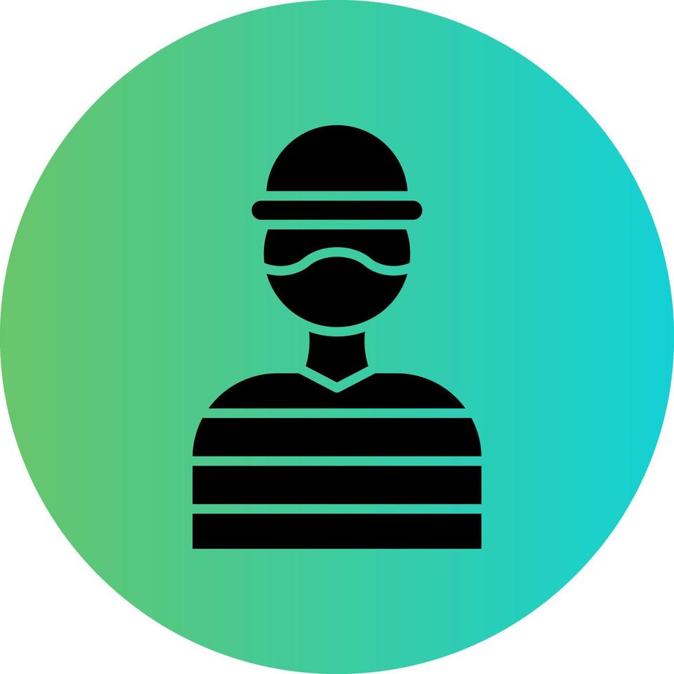 Thief Vector Icon Design