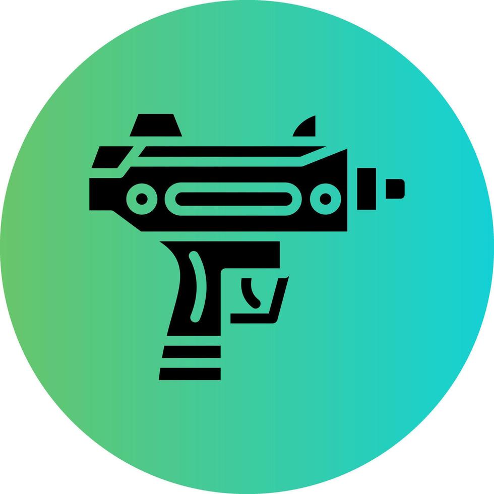 Uzi Vector Icon Design