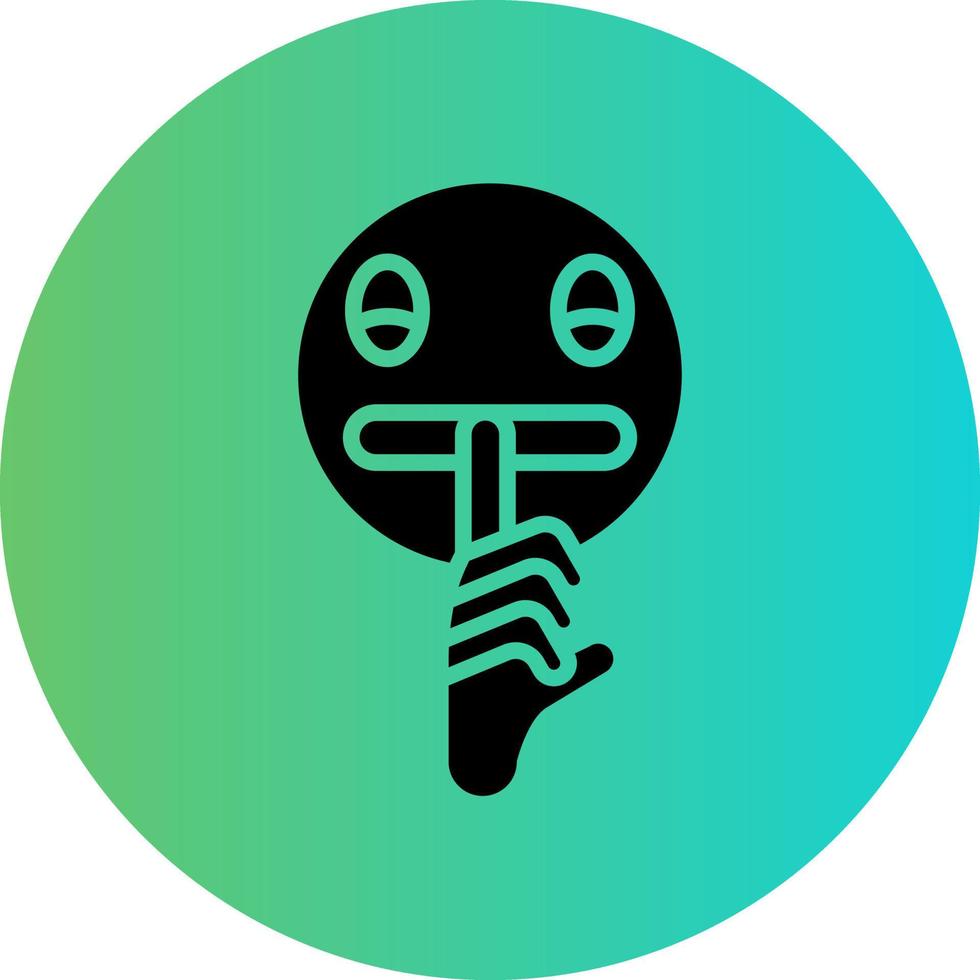 Quiet Vector Icon Design