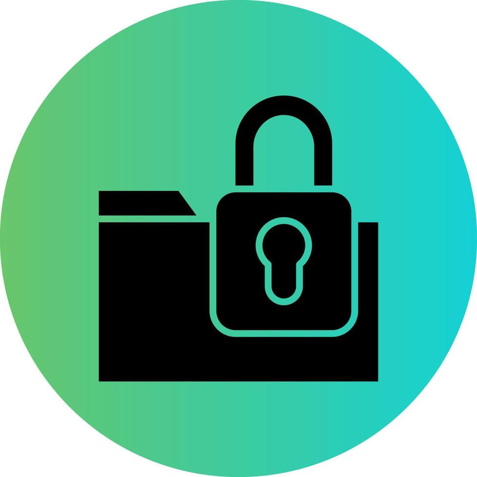 Data Protection Vector Icon Design