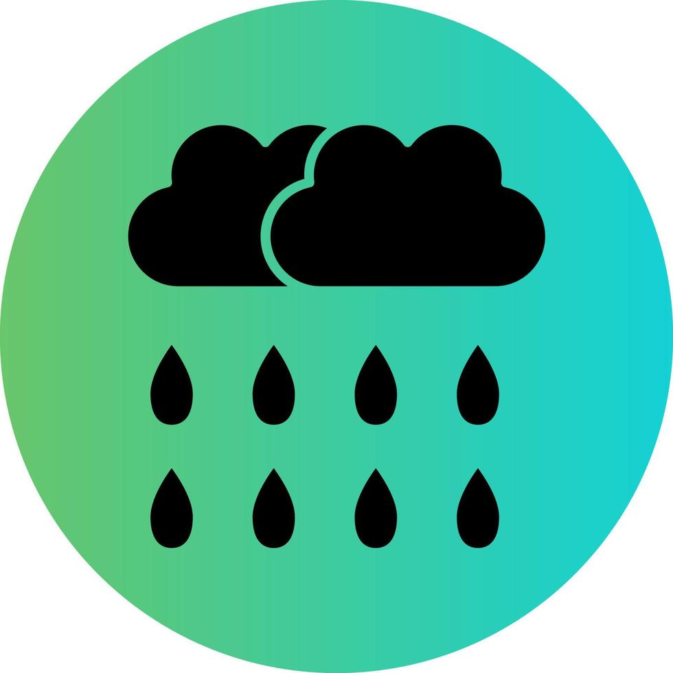 Rainy Vector Icon Design