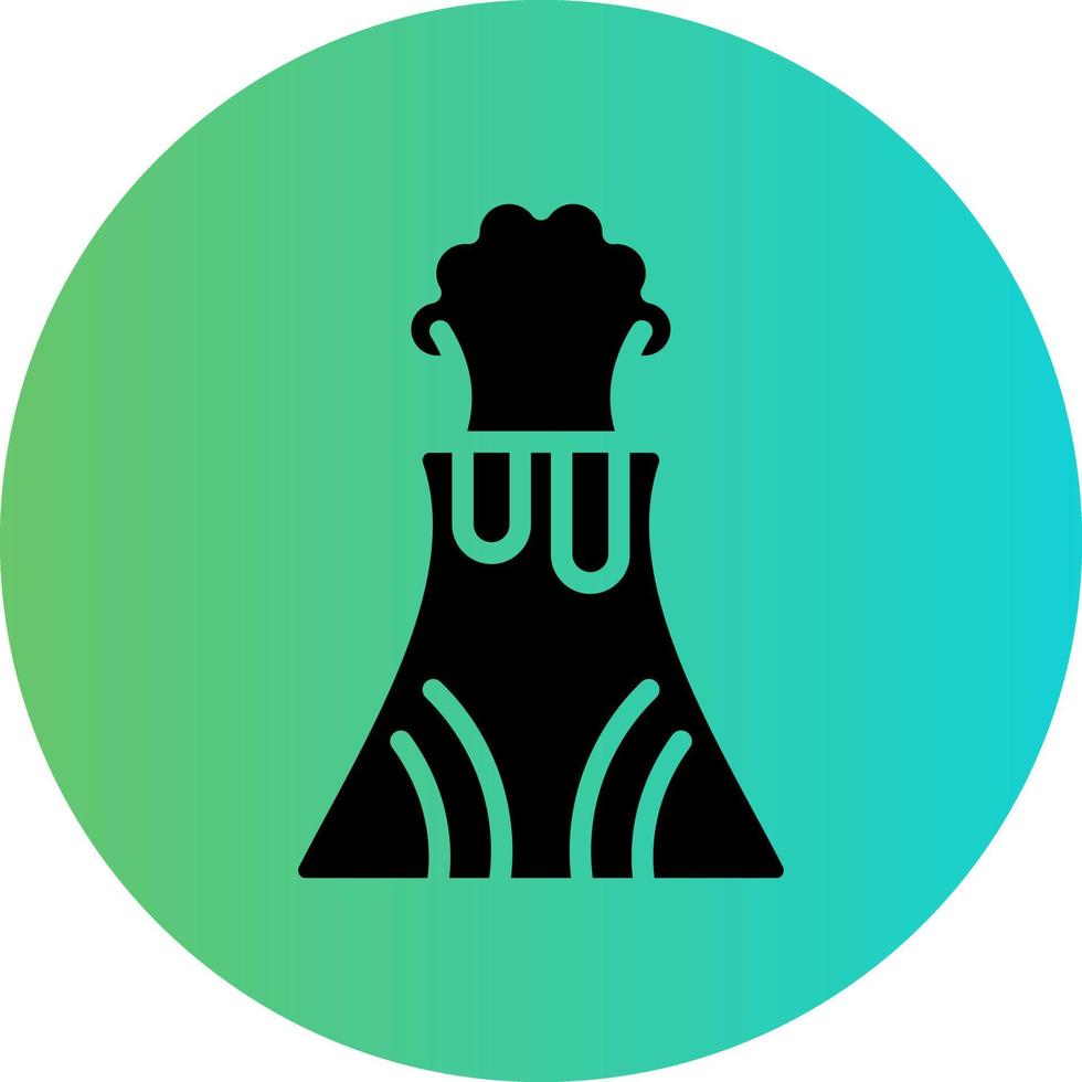 Lava Vector Icon Design
