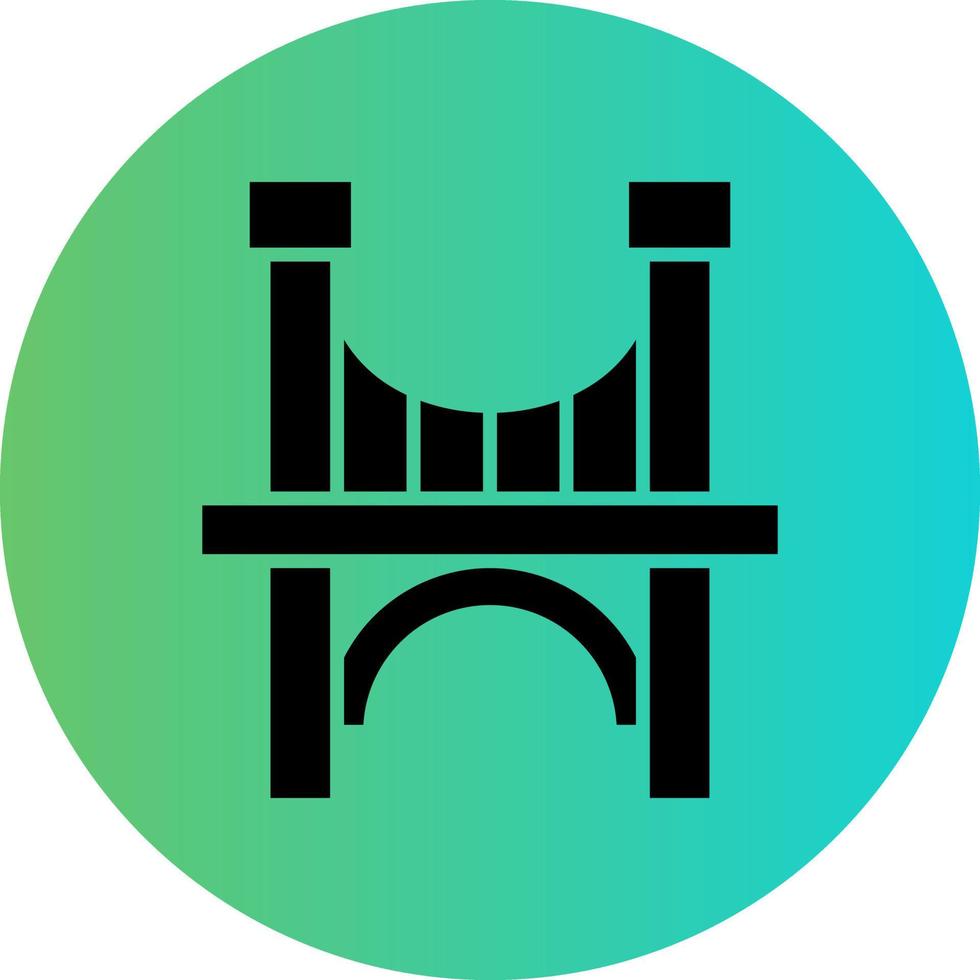 Bridge Vector Icon Design