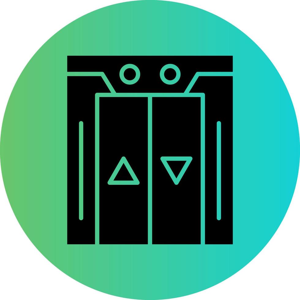 Lift Vector Icon Design