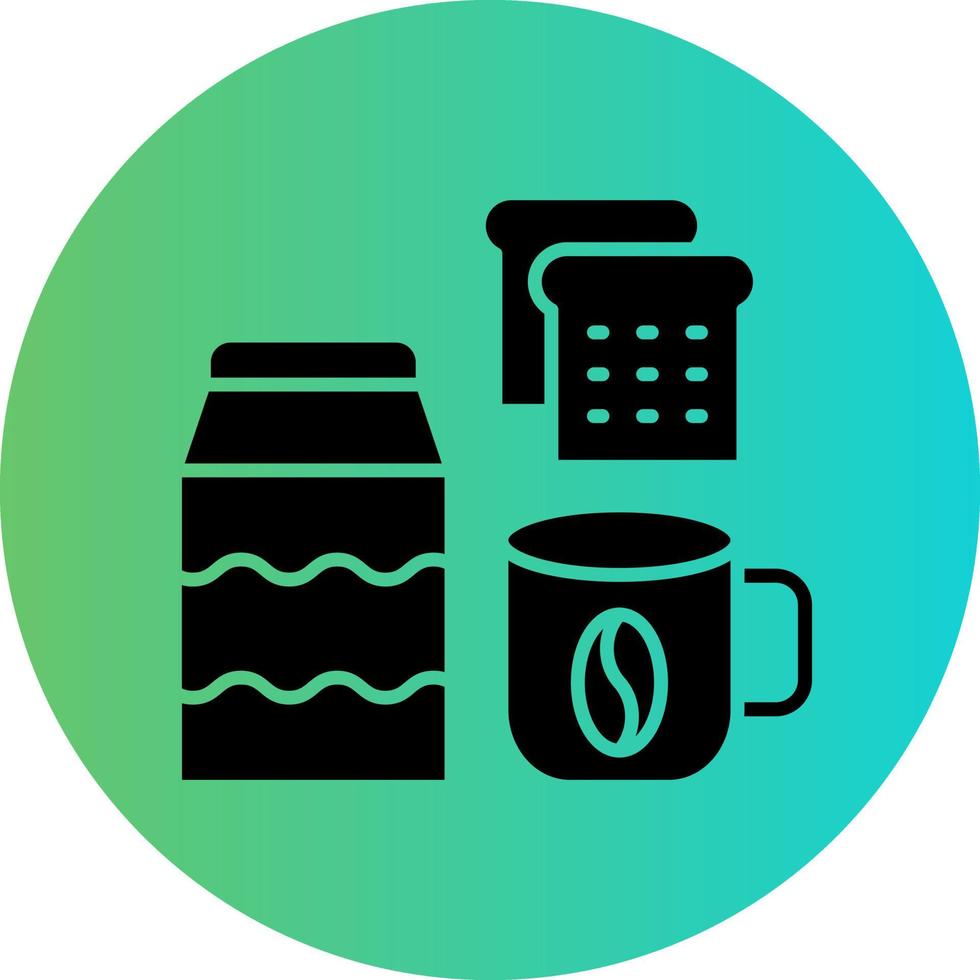 Break Fast Vector Icon Design