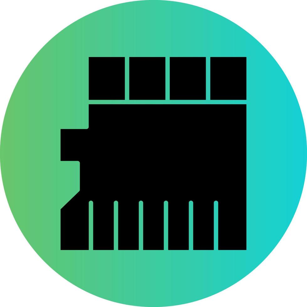Sd Card Vector Icon Design