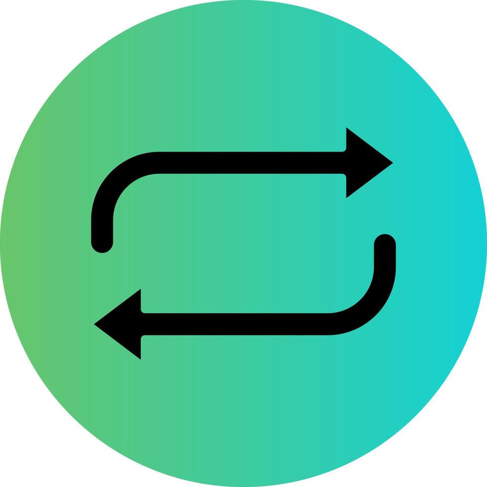 Repeat Vector Icon Design