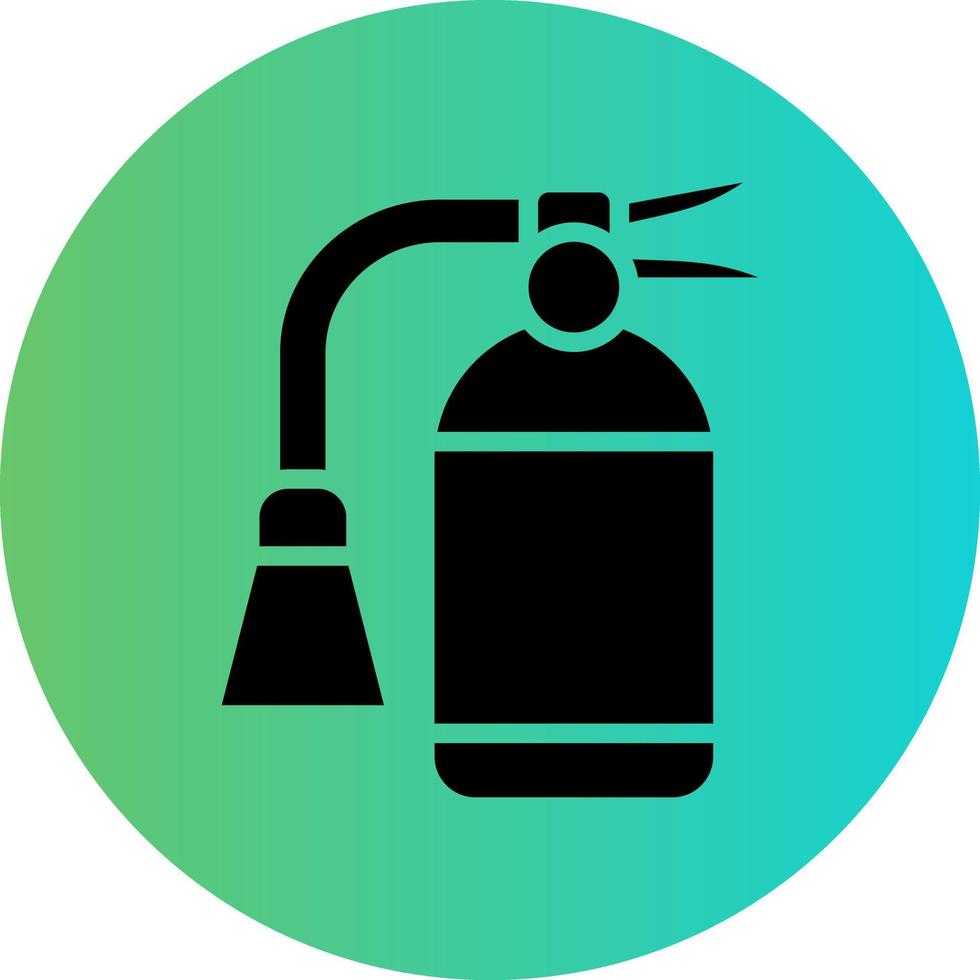 Fire Extinguisher Vector Icon Design