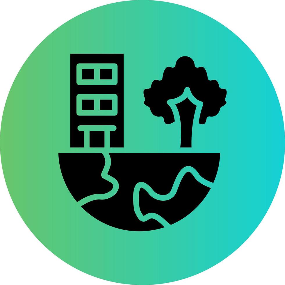 Biosphere Vector Icon Design