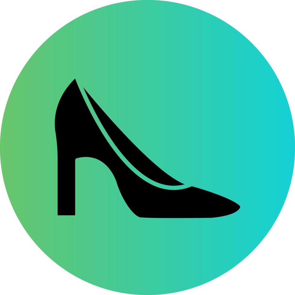 diseño de icono de vector de tacones altos