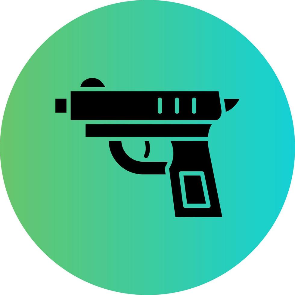 Gun Vector Icon Design