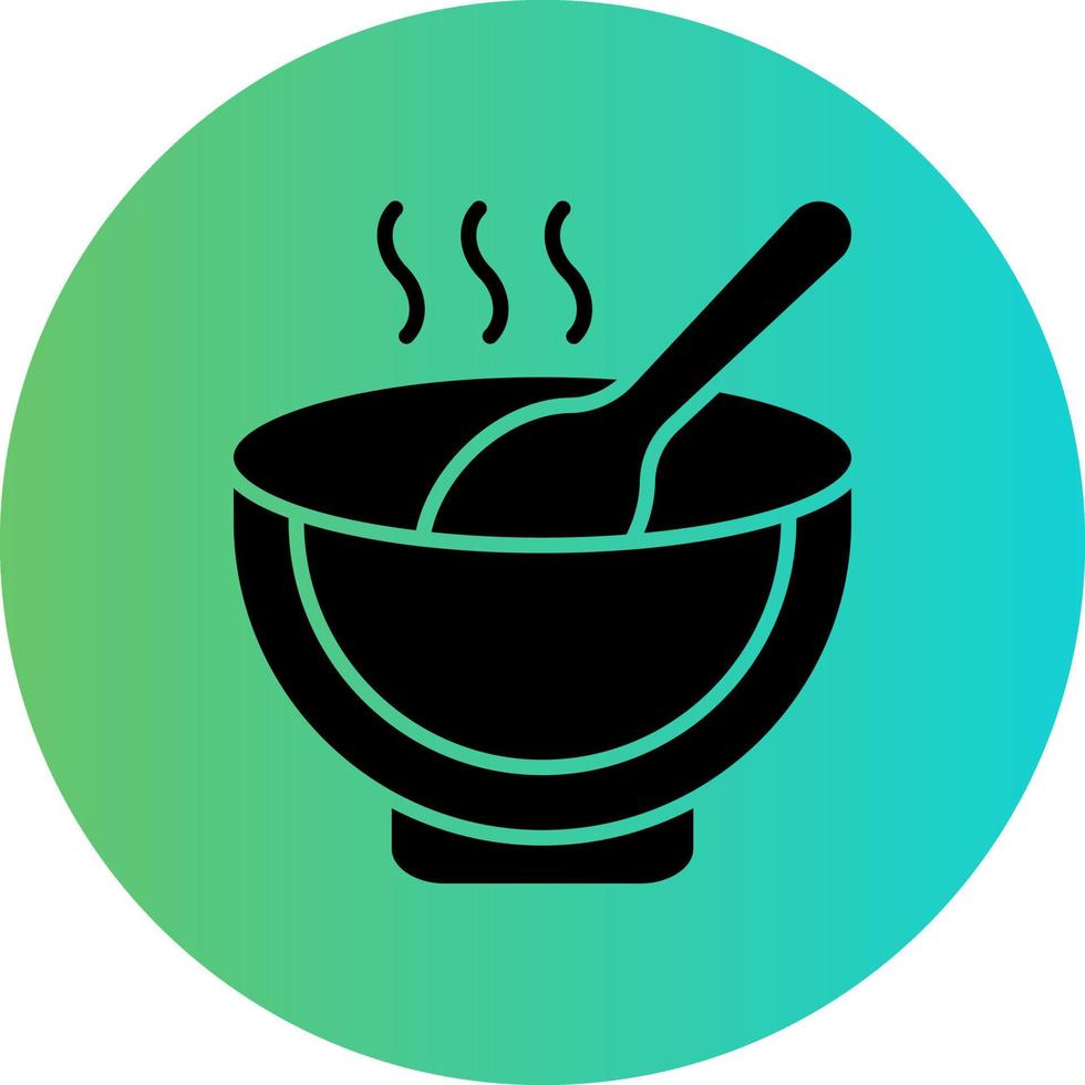 Soup Vector Icon Design