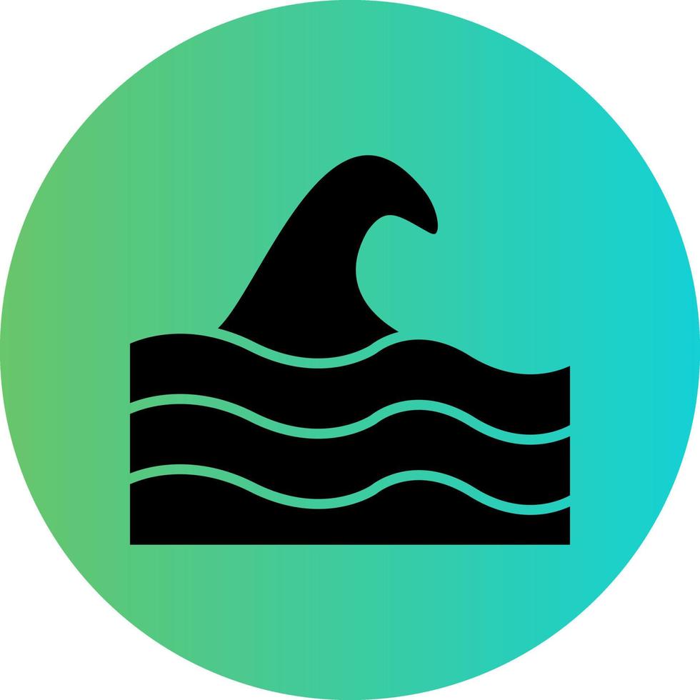 Wave Vector Icon Design