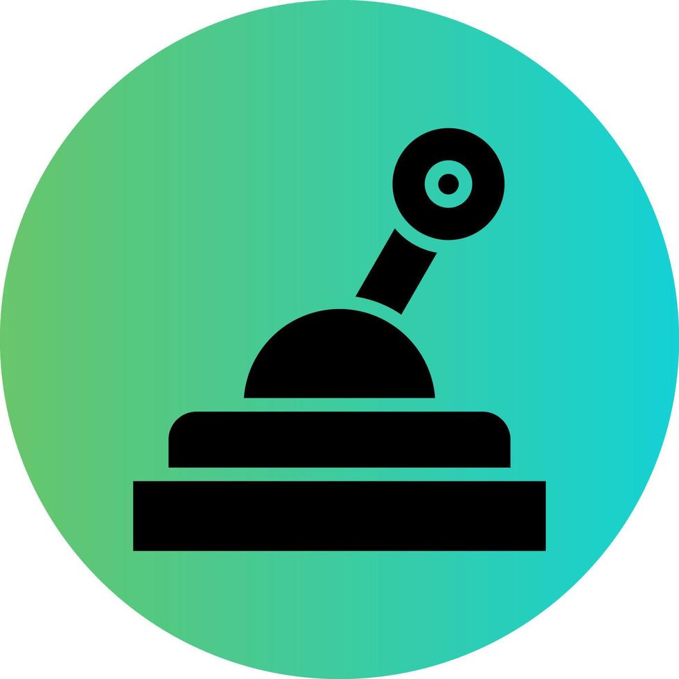 Control Lever Vector Icon Design