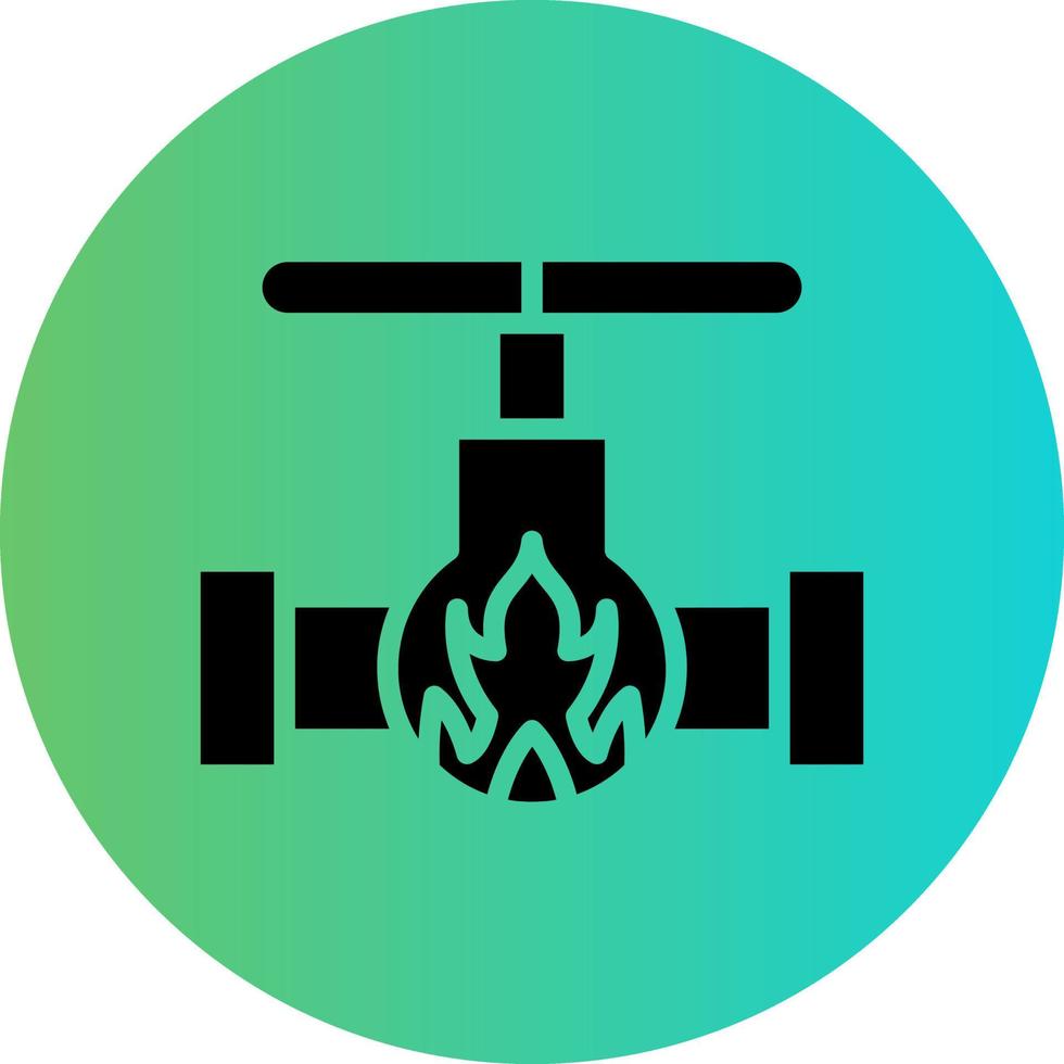 Gas Vector Icon Design