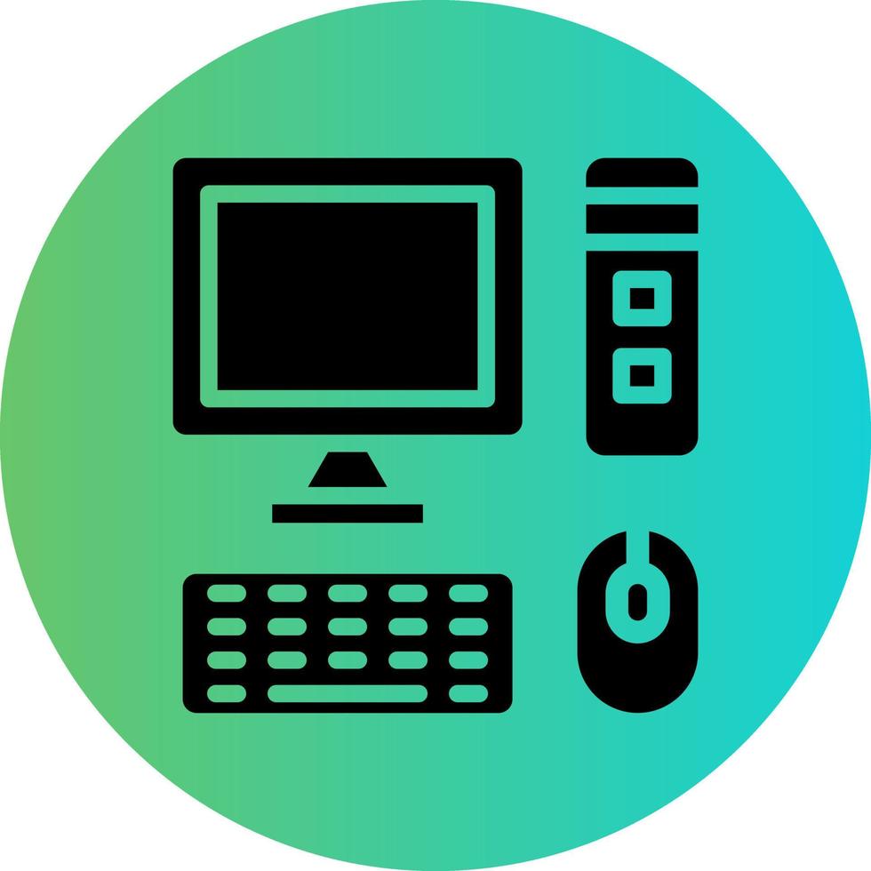 Computer Vector Icon Design