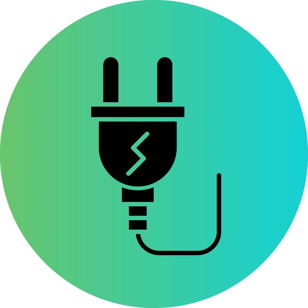 Power Plug Vector Icon Design