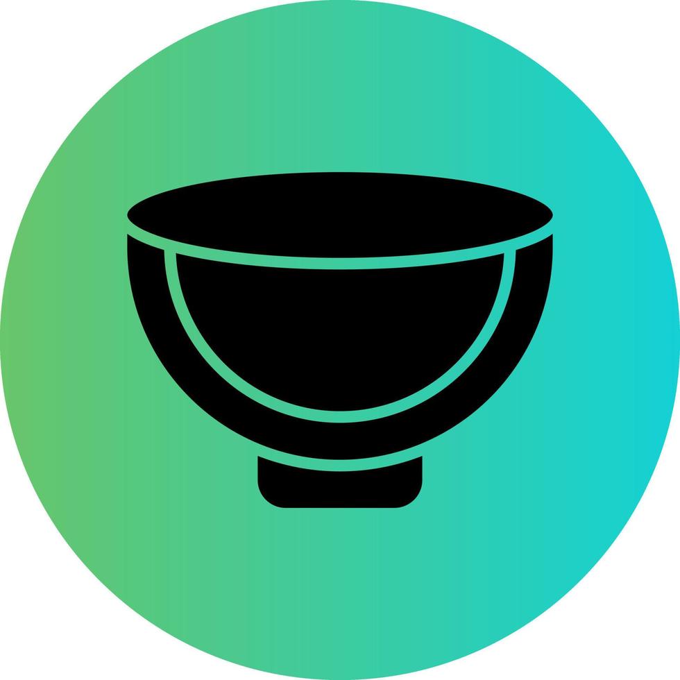 Bowl Vector Icon Design