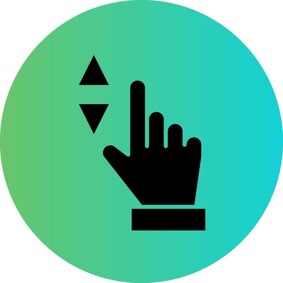 Scrolling Vector Icon Design