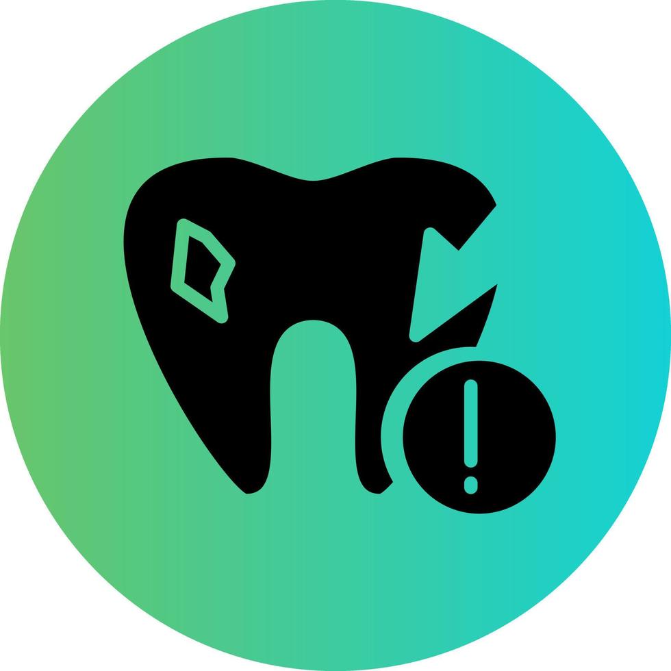 Tooth Problem Vector Icon Design